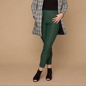 Violets & Roses Emery Faux Leather Trim Skinny Pant size 8/29